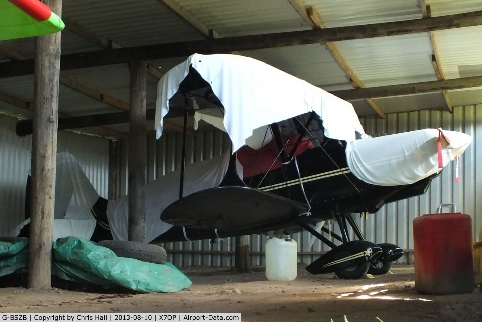 G-BSZB, 1981 Stolp SA-300 Starduster Too C/N 545, at Old Park Farm, Margam