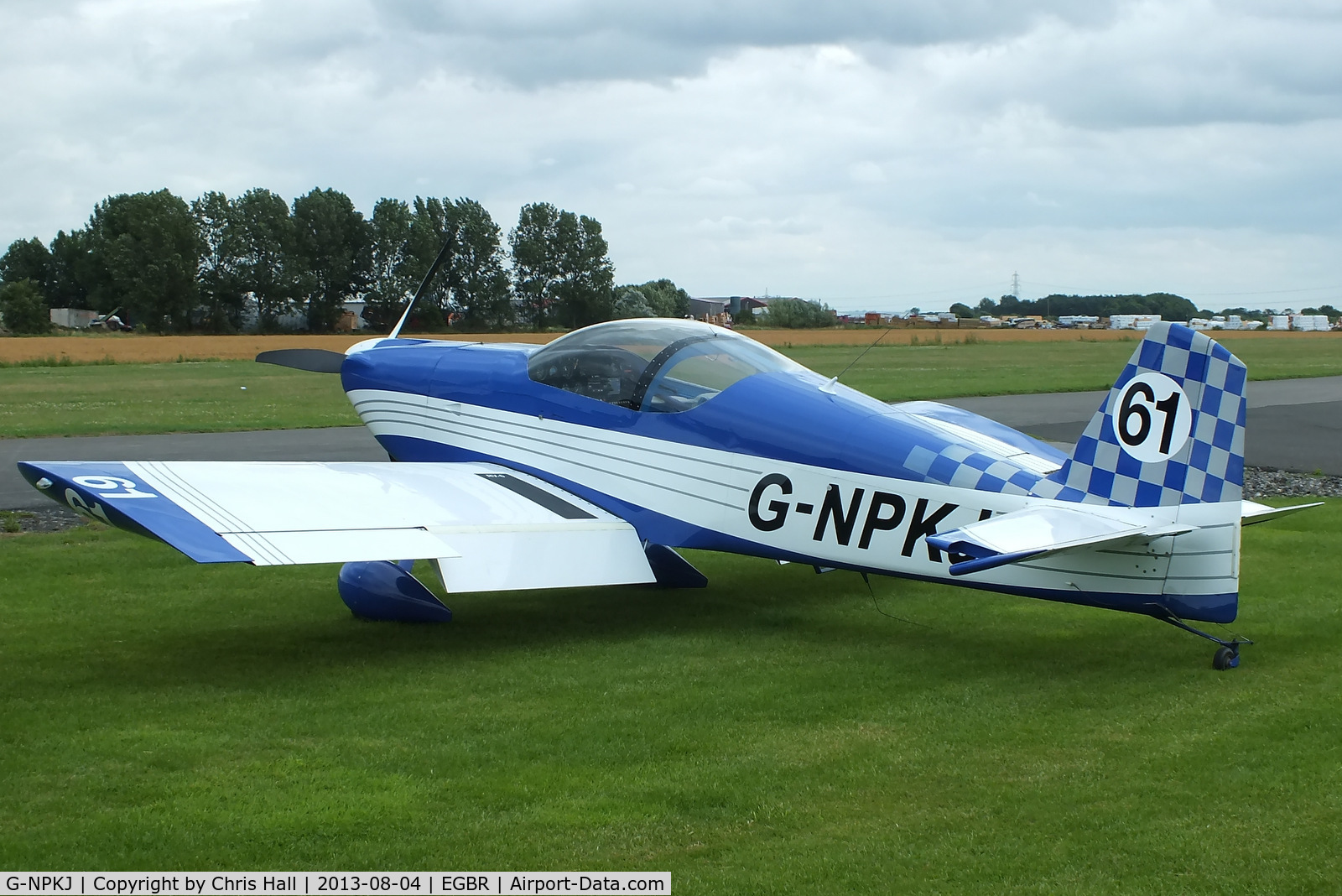 G-NPKJ, 1998 Vans RV-6 C/N PFA 181-13138, at Breighton's Summer Fly-in