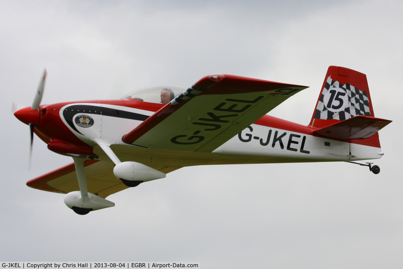 G-JKEL, 2010 Vans RV-7 C/N PFA 323-14170, at Breighton's Summer Fly-in