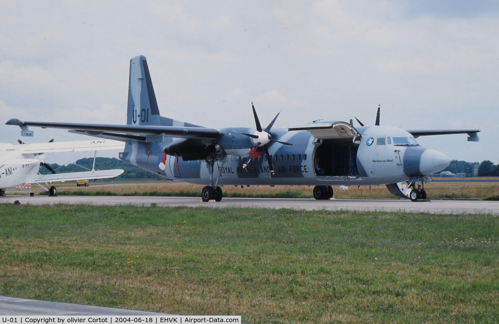 U-01, 1995 Fokker 60UTA-N C/N 20321, Volkel 2004