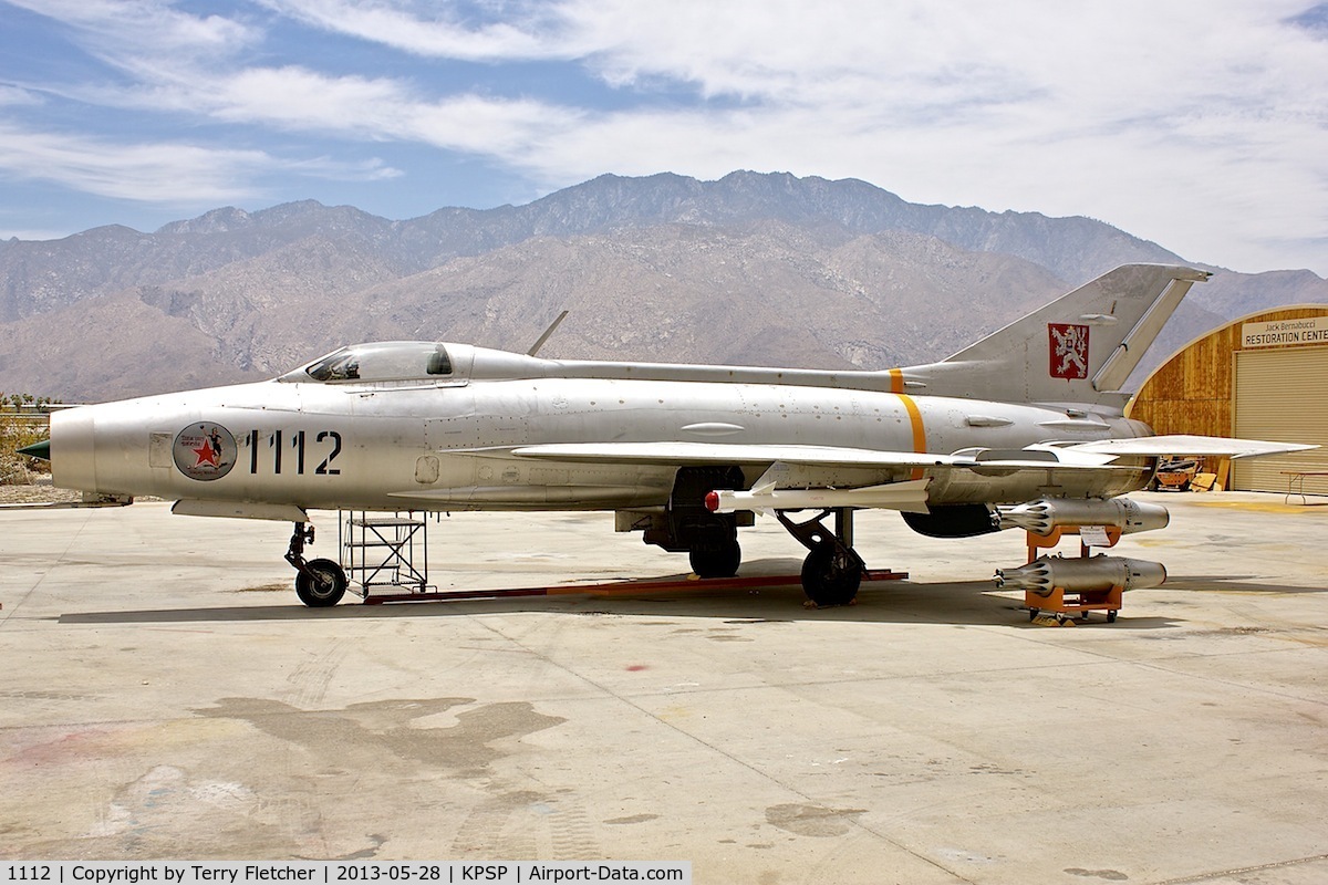 1112, Mikoyan-Gurevich MiG-21F-13 C/N 261112, Displayed at the Palm Springs Air Museum , California