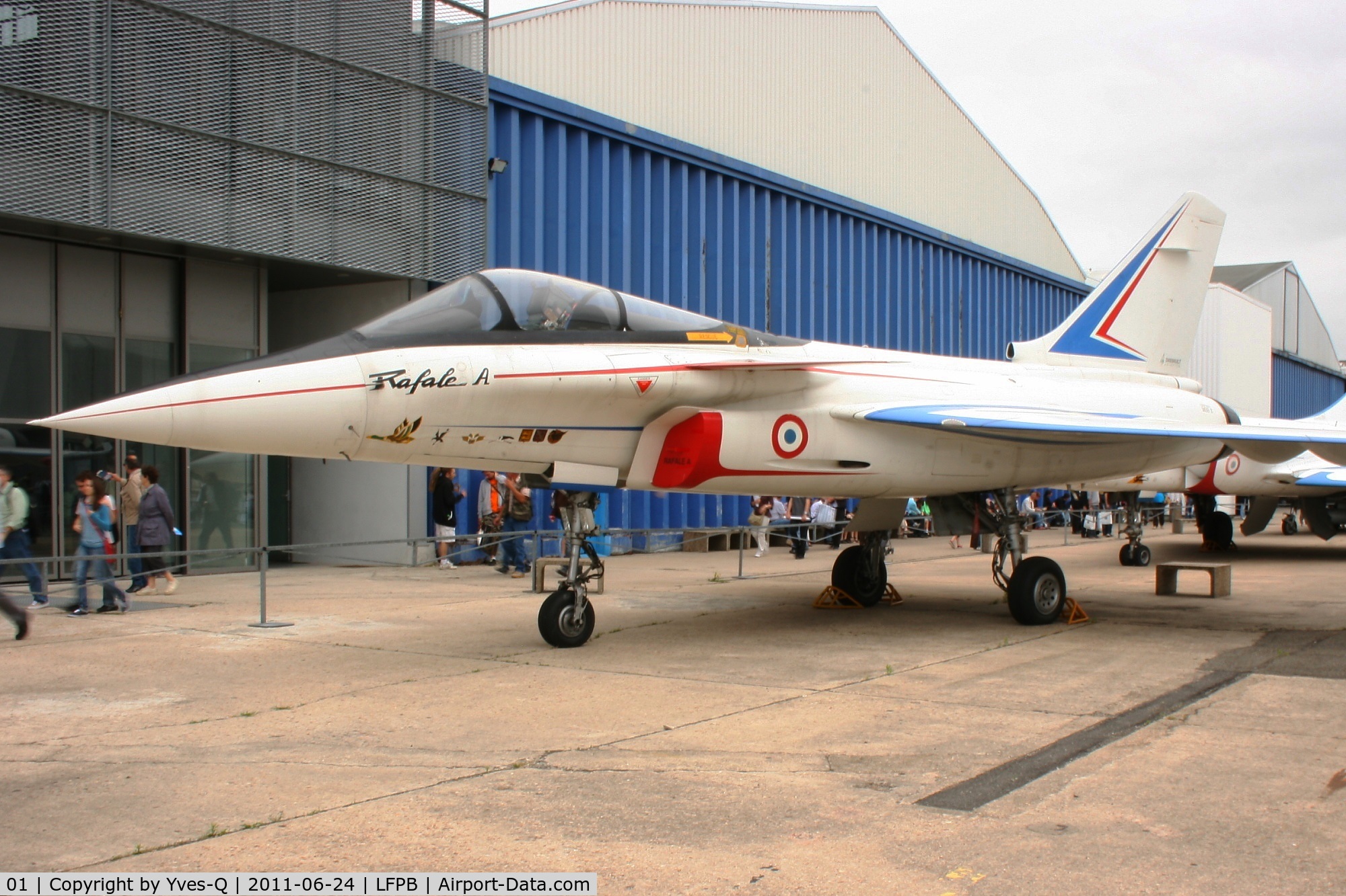 01, 1986 Dassault Rafale A C/N 01, Dassault Rafale A, Air & Space Museum Paris-Le Bourget (LFPB)