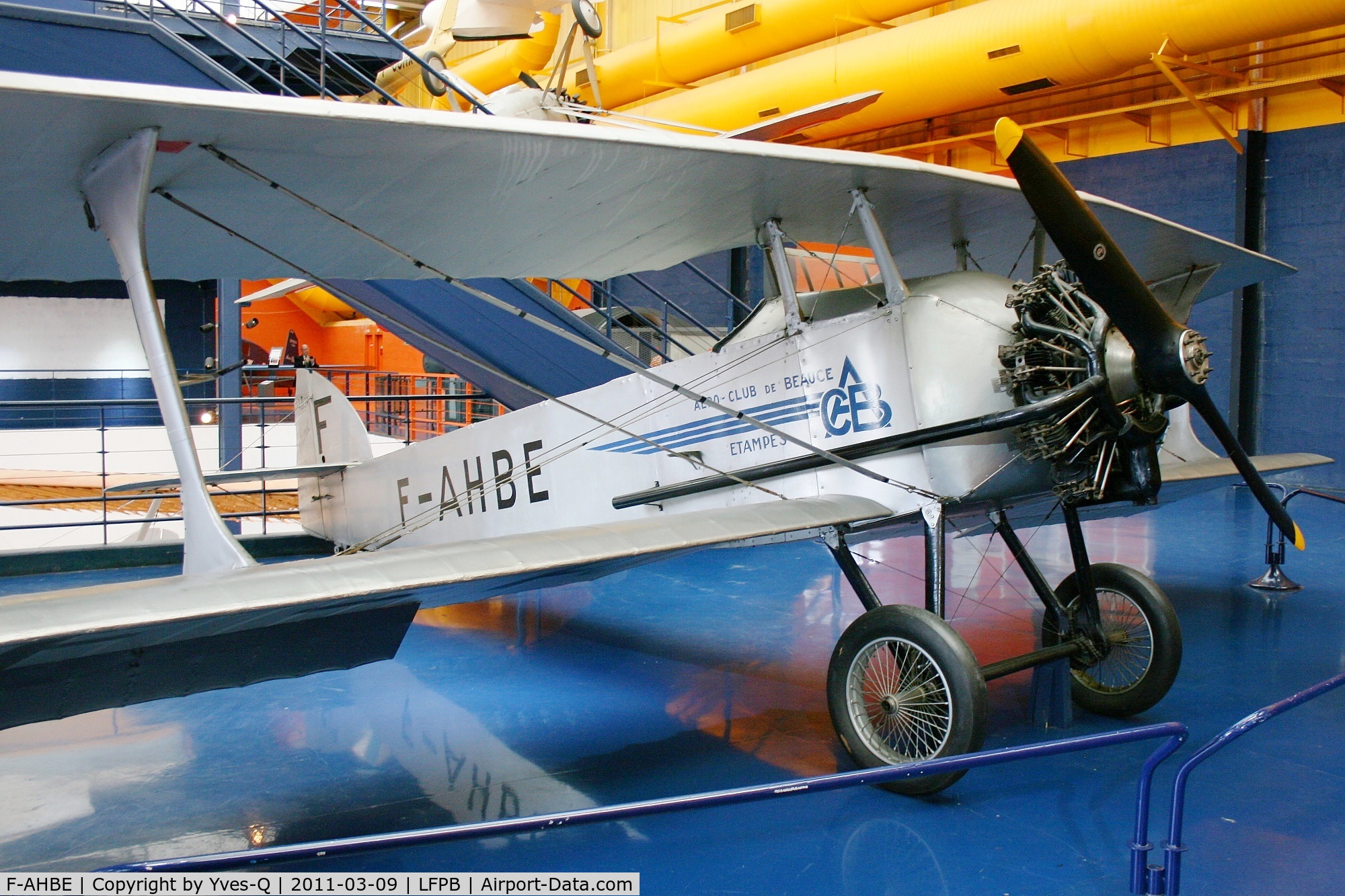 F-AHBE, SPAD Herbemont 54 C/N 8, SPAD Herbemont 54, Air & Space Museum Paris-Le Bourget (LFPB)