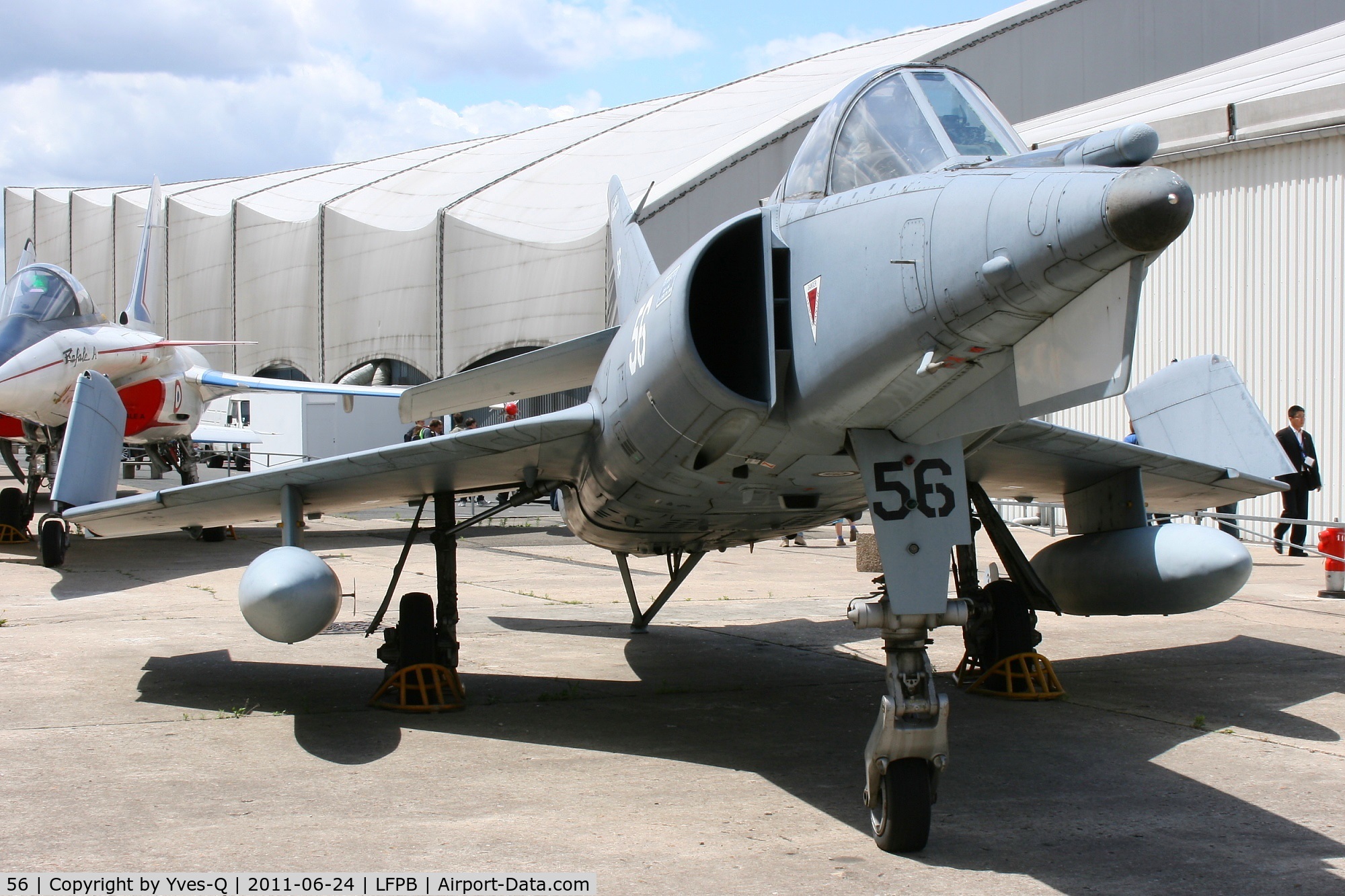 56, Dassault Etendard IV.M C/N 56, Dassault Etendard IV M, Air & Space Museum Paris-Le Bourget (LFPB)