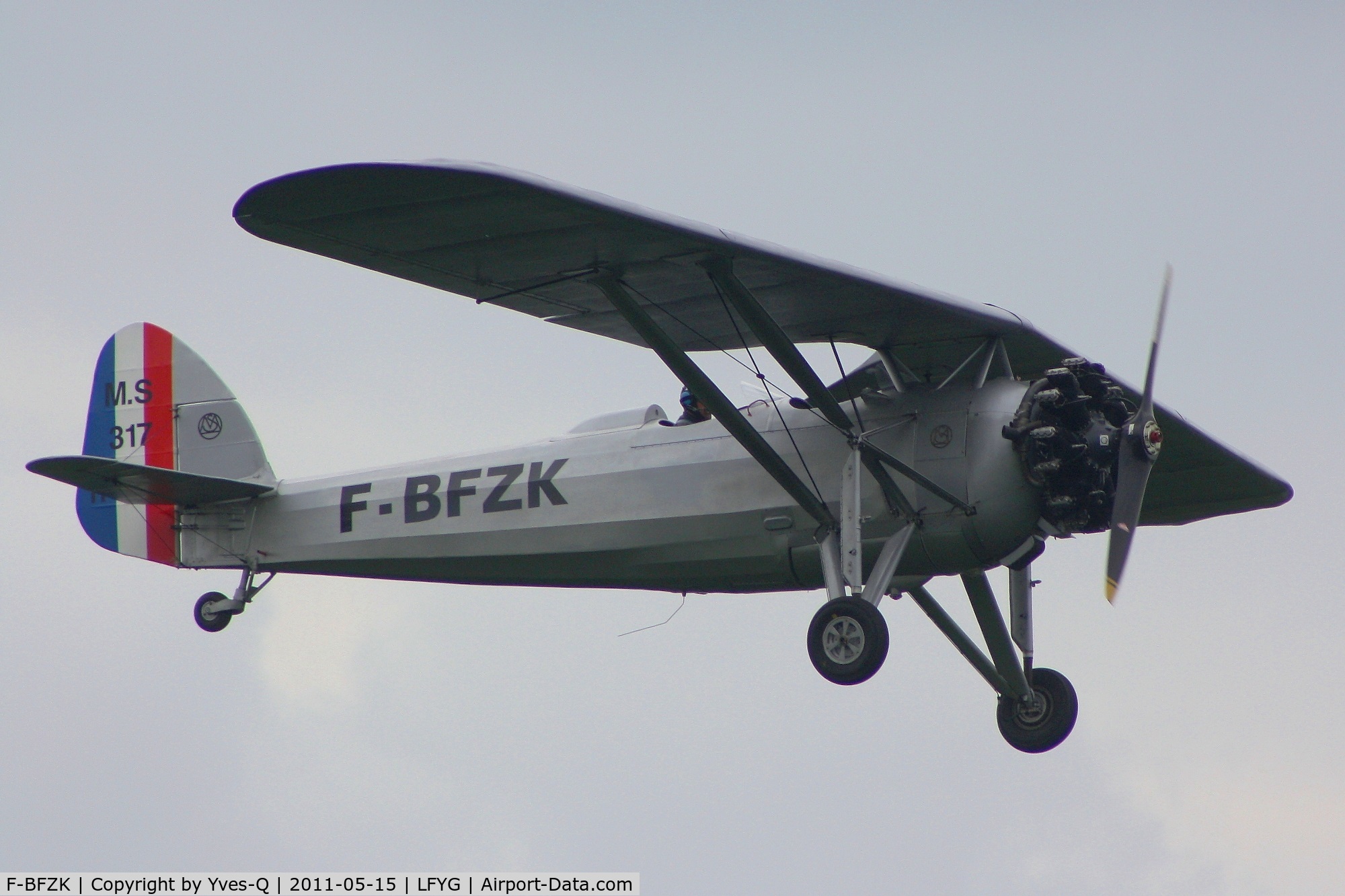 F-BFZK, Morane-Saulnier MS.317 C/N 271, Morane Saulnier MS 317, Cambrai-Niergnies Airfield (LFYG)