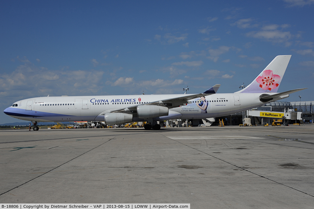 B-18806, 2001 Airbus A340-313 C/N 433, China Airlines Airbus 340-300