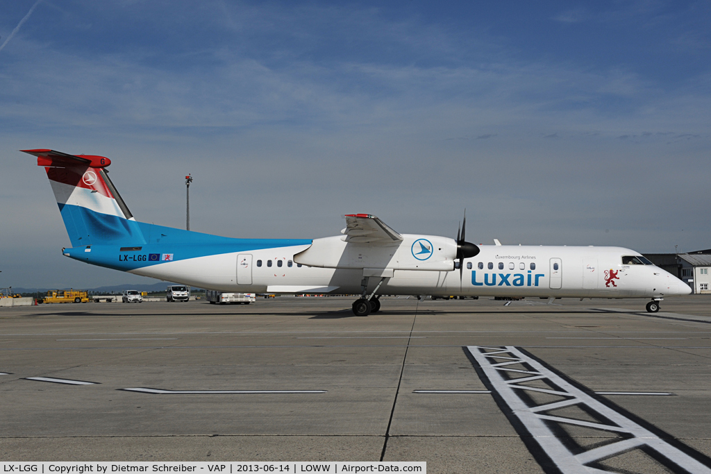 LX-LGG, 2012 Bombardier DHC-8-402Q Dash 8 Dash 8 C/N 4418, Luxair Dash 8-400