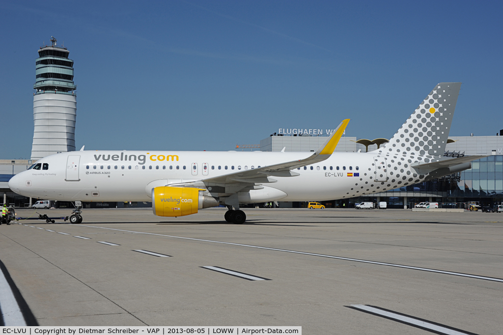EC-LVU, 2013 Airbus A320-214 C/N 5616, Vueling Airbus 320