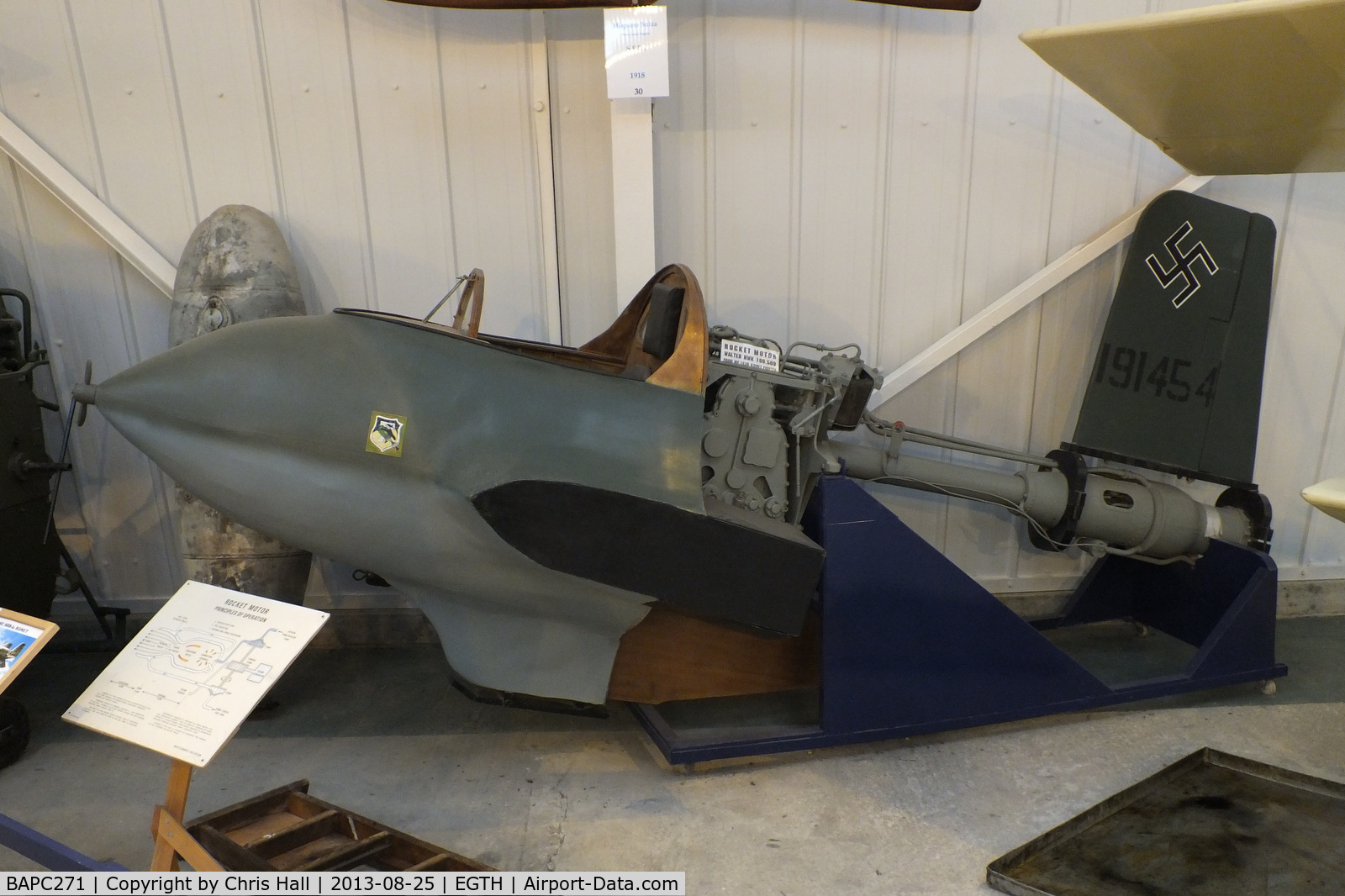 BAPC271, Messerschmitt Me-163B Replica C/N BAPC.271, The Shuttleworth Collection, Old Warden