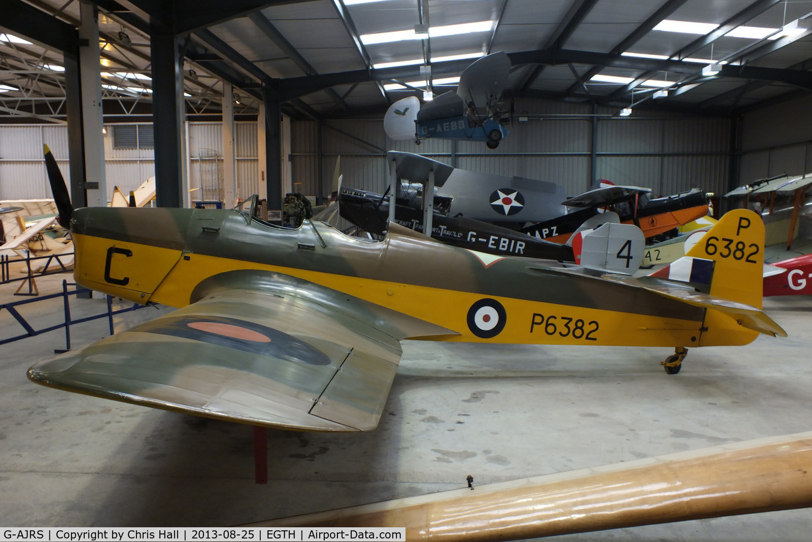 G-AJRS, 1939 Miles M14A Magister C/N 1750, The Shuttleworth Collection, Old Warden