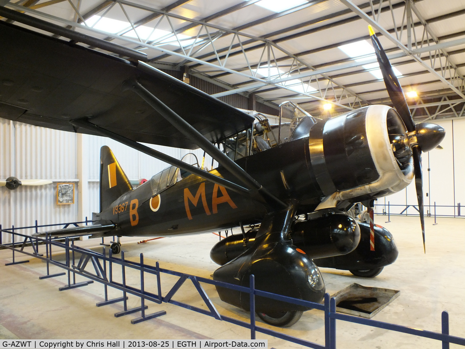 G-AZWT, 1938 Westland Lysander IIIA C/N Y1536, The Shuttleworth Collection, Old Warden