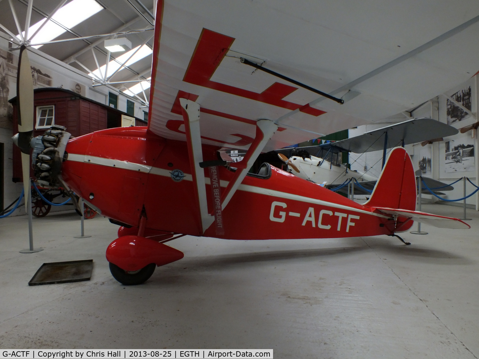 G-ACTF, 1932 Comper CLA-7 Swift C/N S32/9, The Shuttleworth Collection, Old Warden