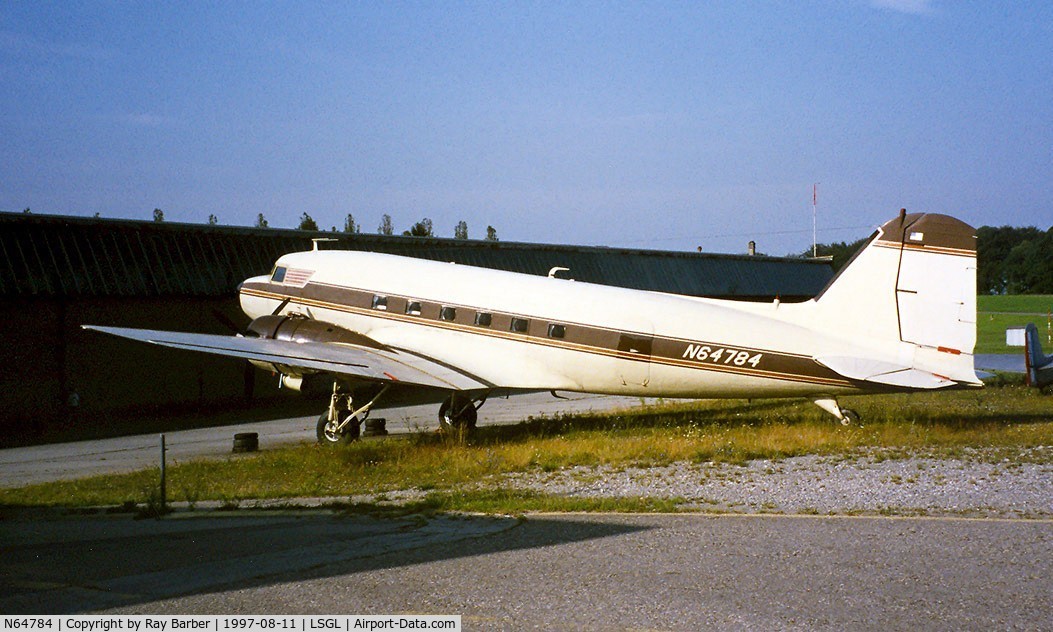 N64784, 1944 Douglas DC3C-S1C3G (C-47A) C/N 14037, Douglas DC-3C-47A-30-DK Skytrain [14037/25482] (Dream Air) Lausanne~HB 11/08/1997