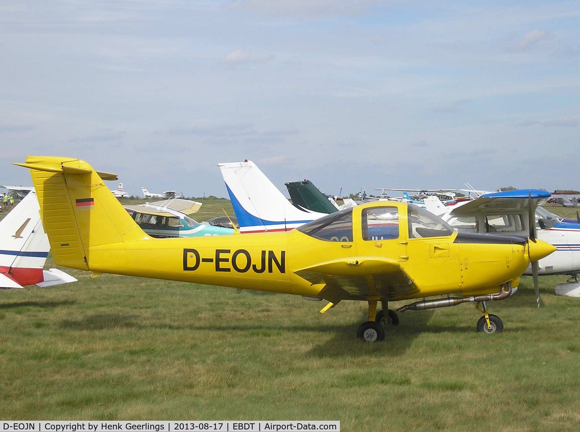 D-EOJN, Piper PA-38-112 Tomahawk Tomahawk C/N 38-79A 0528, Schaffen - Diest Oldtimer Fly In , Belgium , Aug 2013