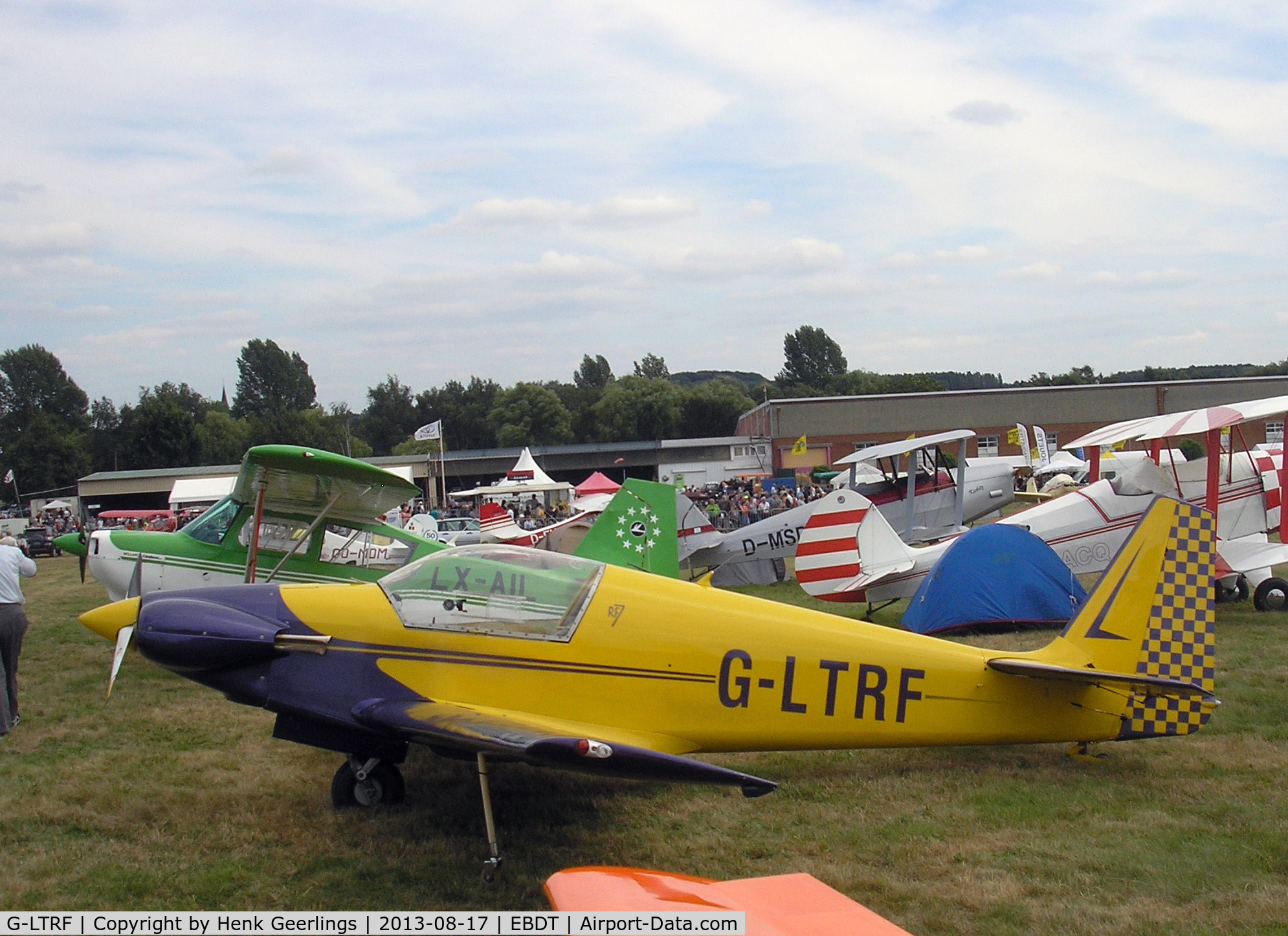G-LTRF, 1970 Sportavia-Putzer Fournier RF-7 C/N 7001, Schaffen - Diest Oldtimer Fly In , Belgium , Aug 2013