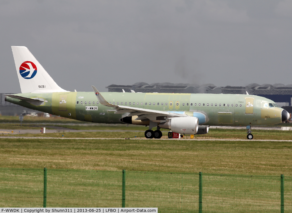 F-WWDK, 2013 Airbus A320-214 C/N 5691, C/n 5691 - For China Eastern Airlines