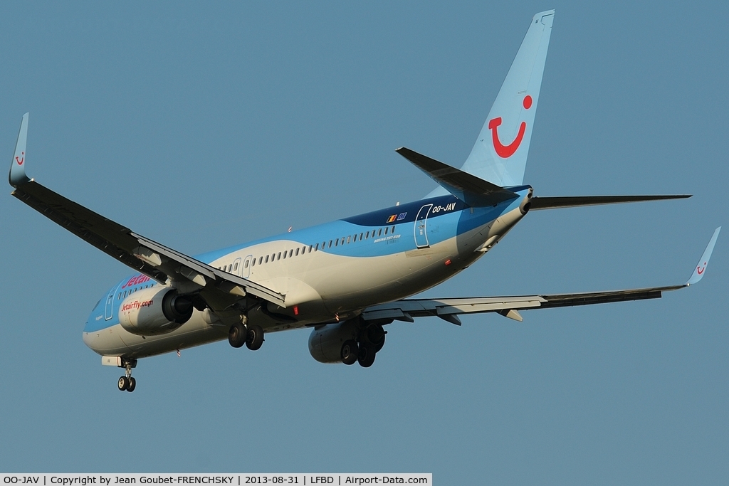 OO-JAV, 2013 Boeing 737-8K5 C/N 40943, TB6531 from Casablanca