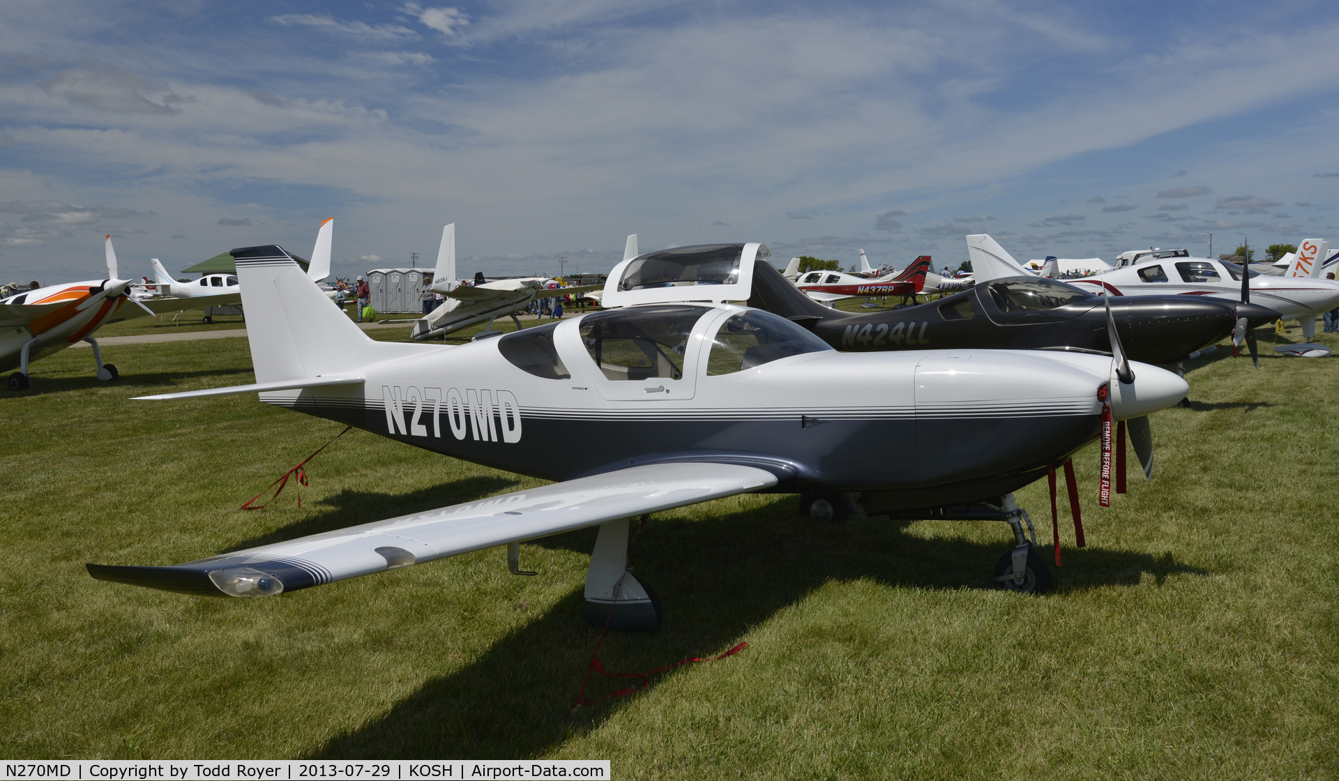 N270MD, 2002 Stoddard-Hamilton Glasair Super II-S C/N 2217, Airventure 2013