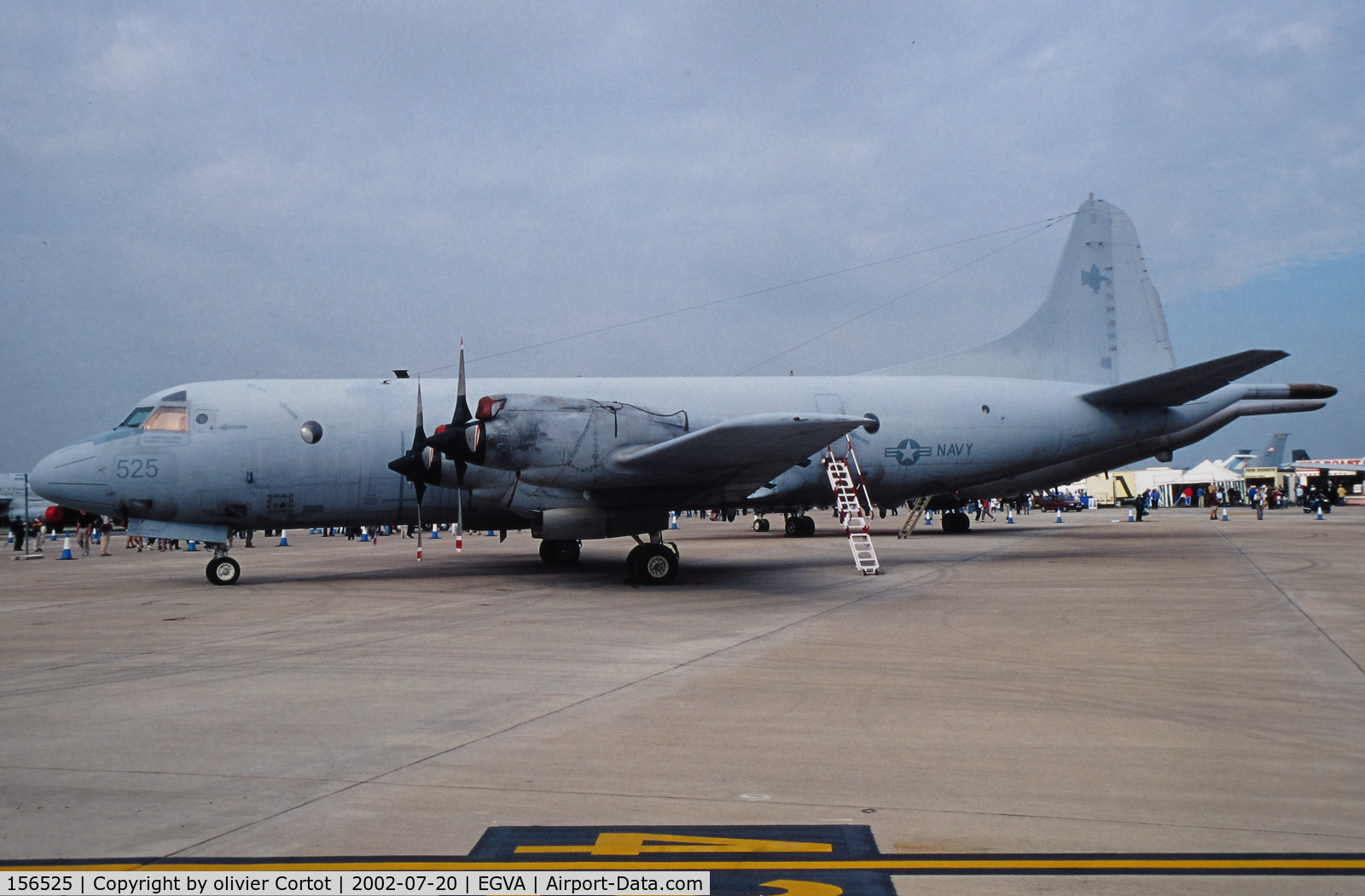 156525, Lockheed P-3C Orion C/N 285A-5519, P-3C of VQ-2, RIAT 2002
