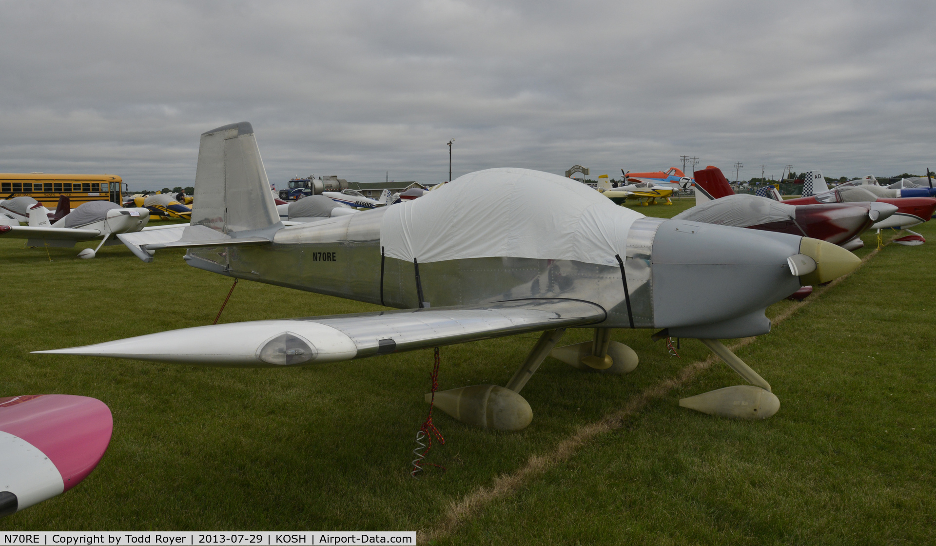 N70RE, 2012 Vans RV-7A C/N 70238, Airventure 2013