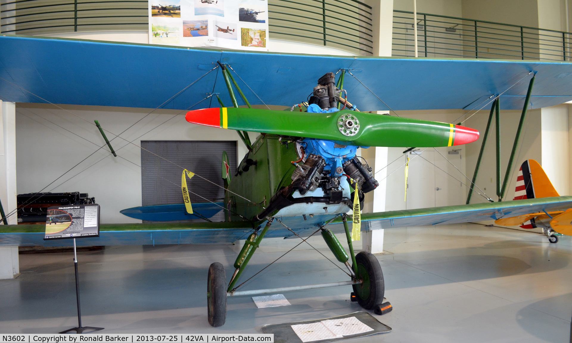 N3602, Polikarpov Po-2 C/N 0717, Military Aviation Museum, Pungo, VA