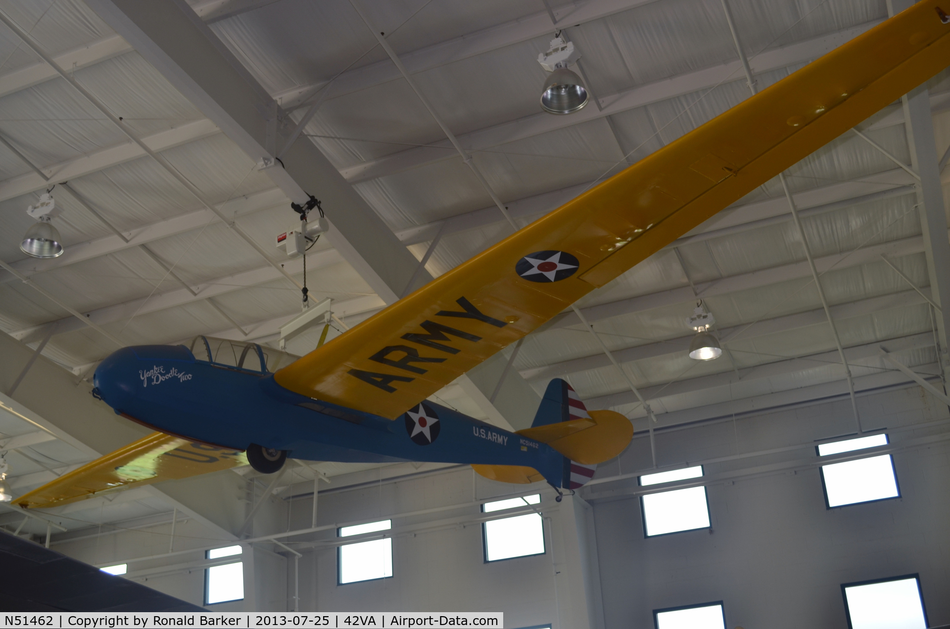 N51462, 1943 Laister-Kauffman LK-10A C/N 126, TG-4A, Military Aviation Museum,  Pungo, VA