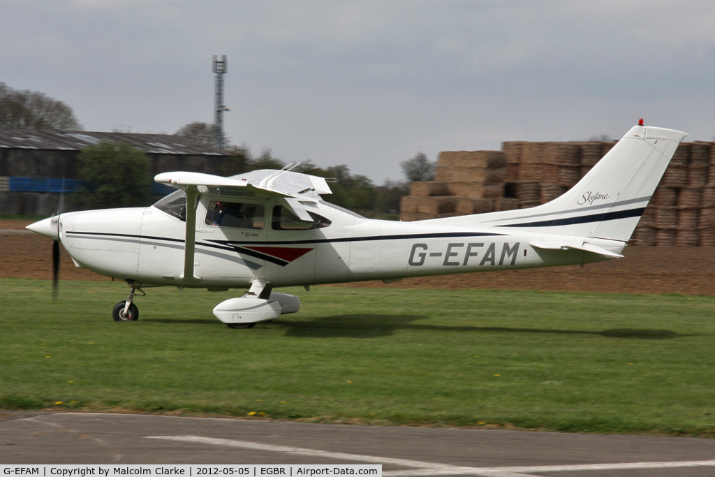 G-EFAM, 1999 Cessna 182S Skylane C/N 18280442, Cessna 182S Skylane, Breighton Airfield, May 2012.