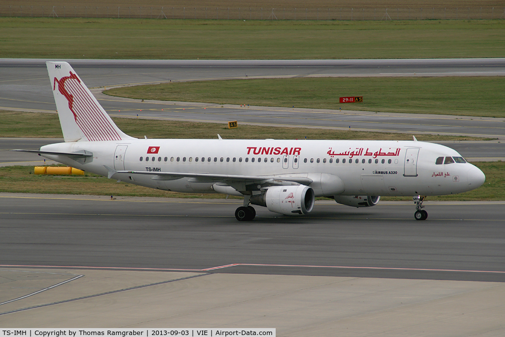 TS-IMH, 1993 Airbus A320-211 C/N 0402, Tunisair Airbus A320