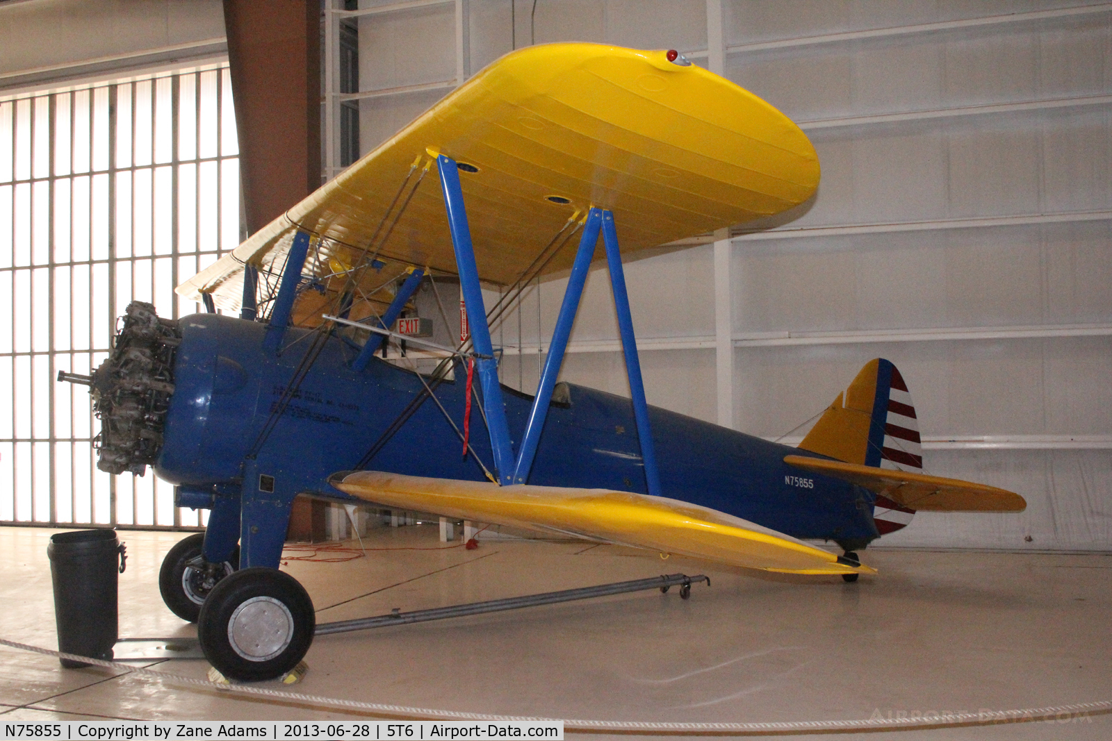 N75855, 1943 Boeing E75 C/N 75-5413, At the War Eagles Museum - Santa Teresa, NM