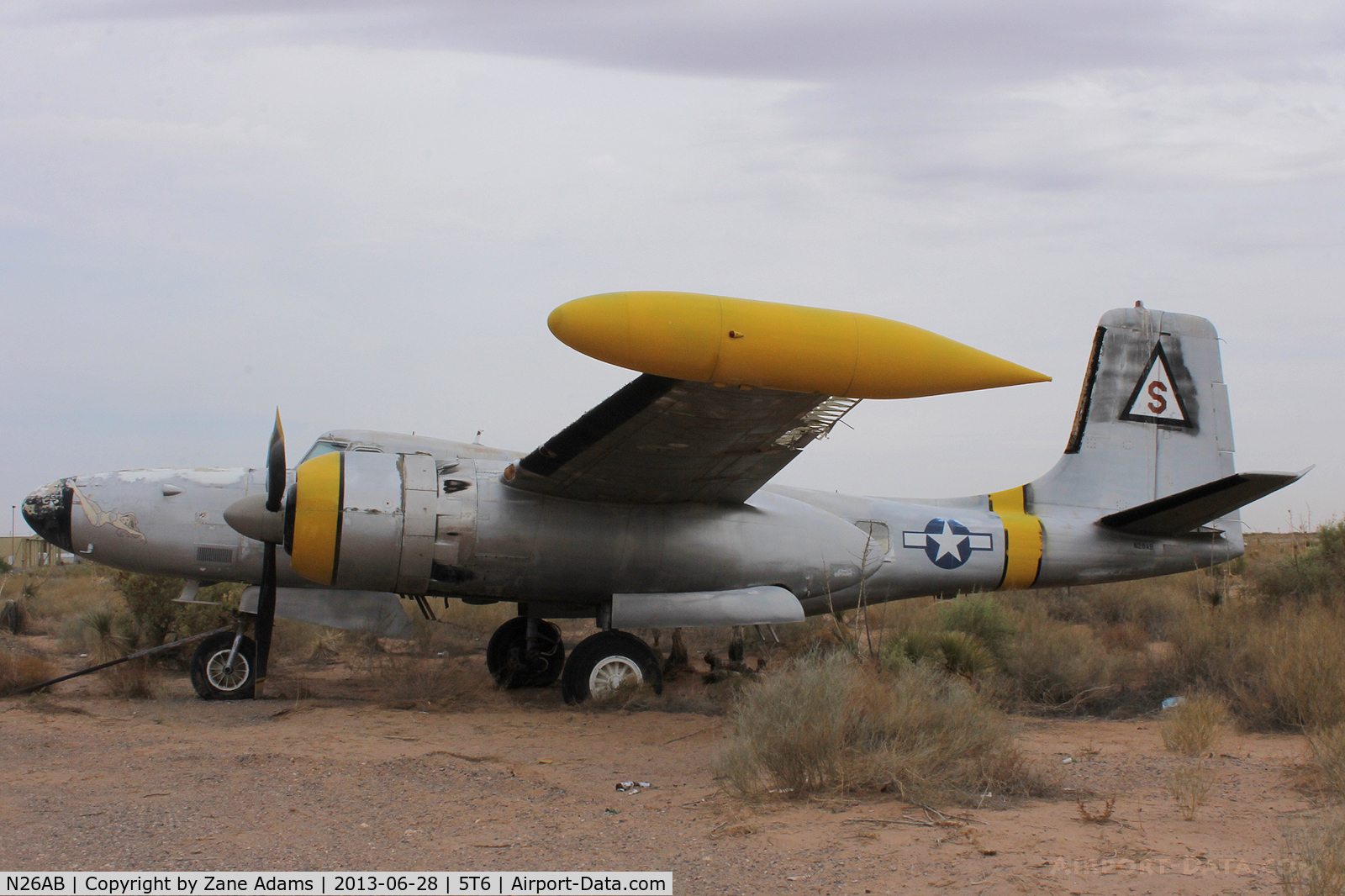 N26AB, 1944 Douglas A-26B Invader C/N 27805, Santa Teresa, New Mexico