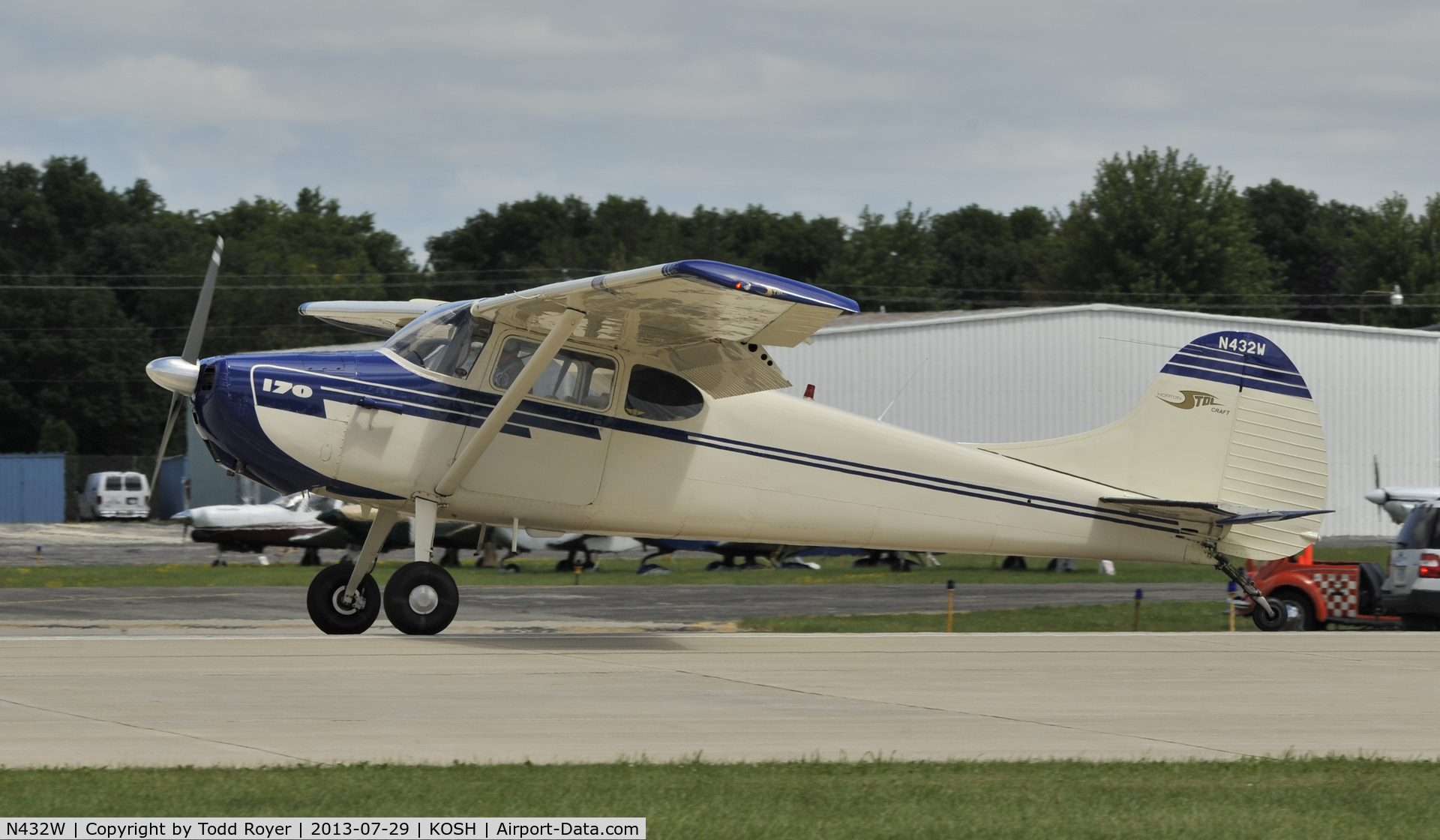 N432W, 1952 Cessna 170B C/N 20325, Airventure 2013