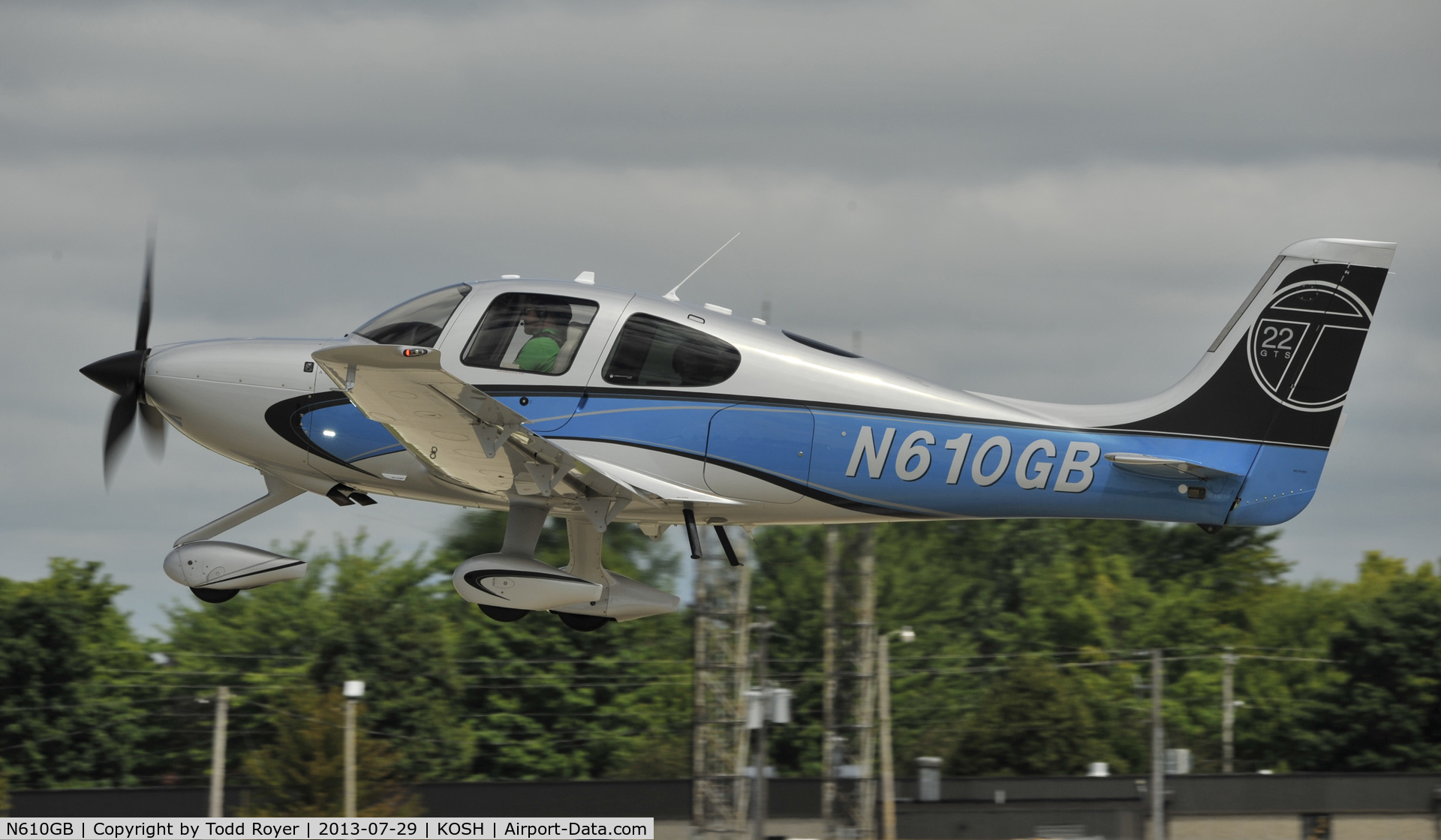 N610GB, 2013 Cirrus SR22T C/N 0444, Airventure 2013