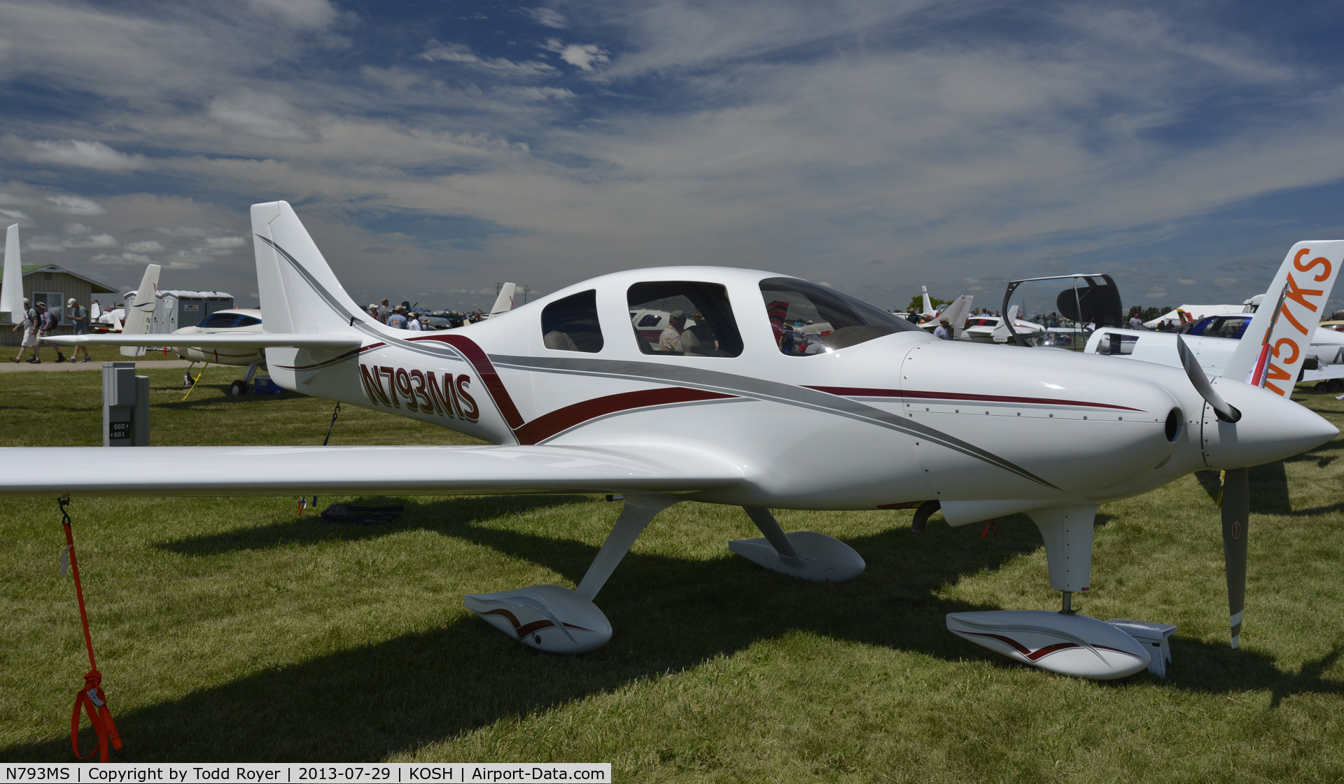 N793MS, Lancair Super ES C/N ES-075, Airventure 2013