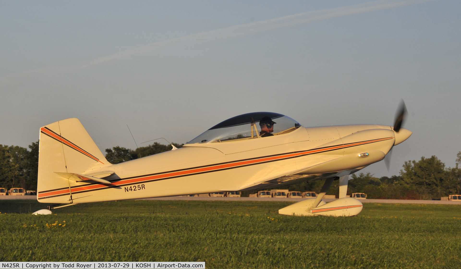 N425R, 1995 Vans RV-4 C/N 124, Airventure 2013