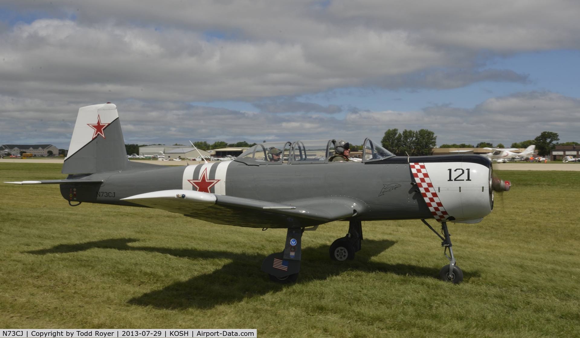 N73CJ, 1973 Nanchang CJ-6A C/N 2951231, Airventure 2013