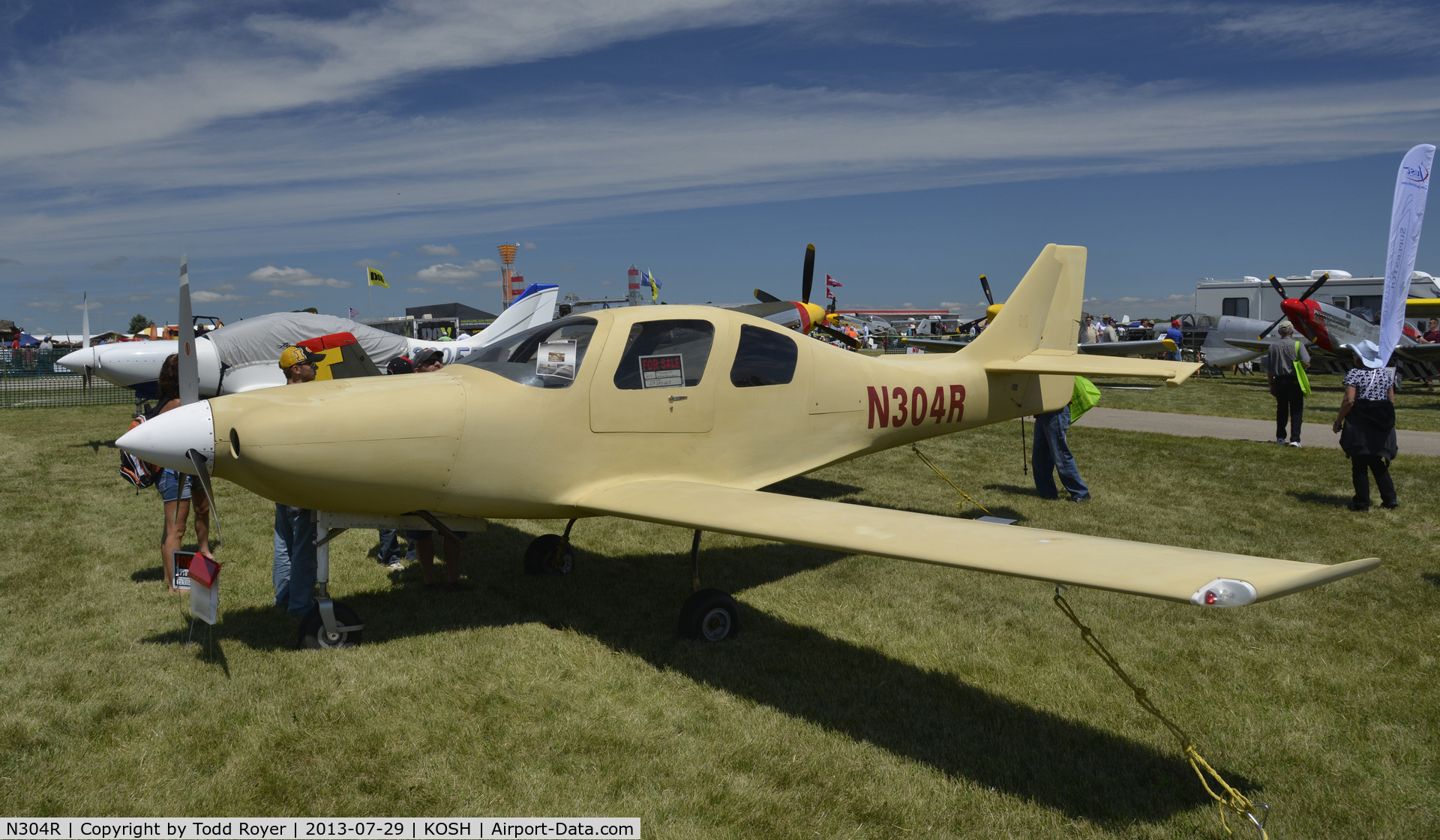 N304R, Lancair IV-P C/N LIV-202, Airventure 2013