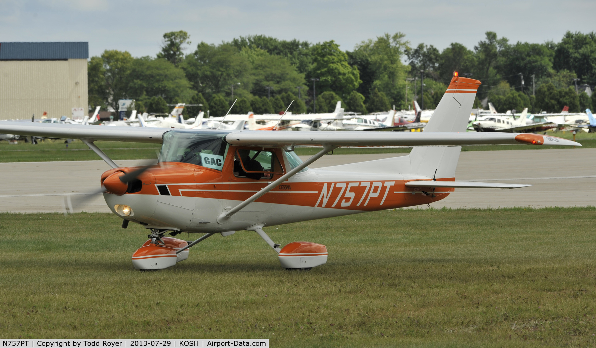 N757PT, 1977 Cessna 152 C/N 15279902, Airventure 2013