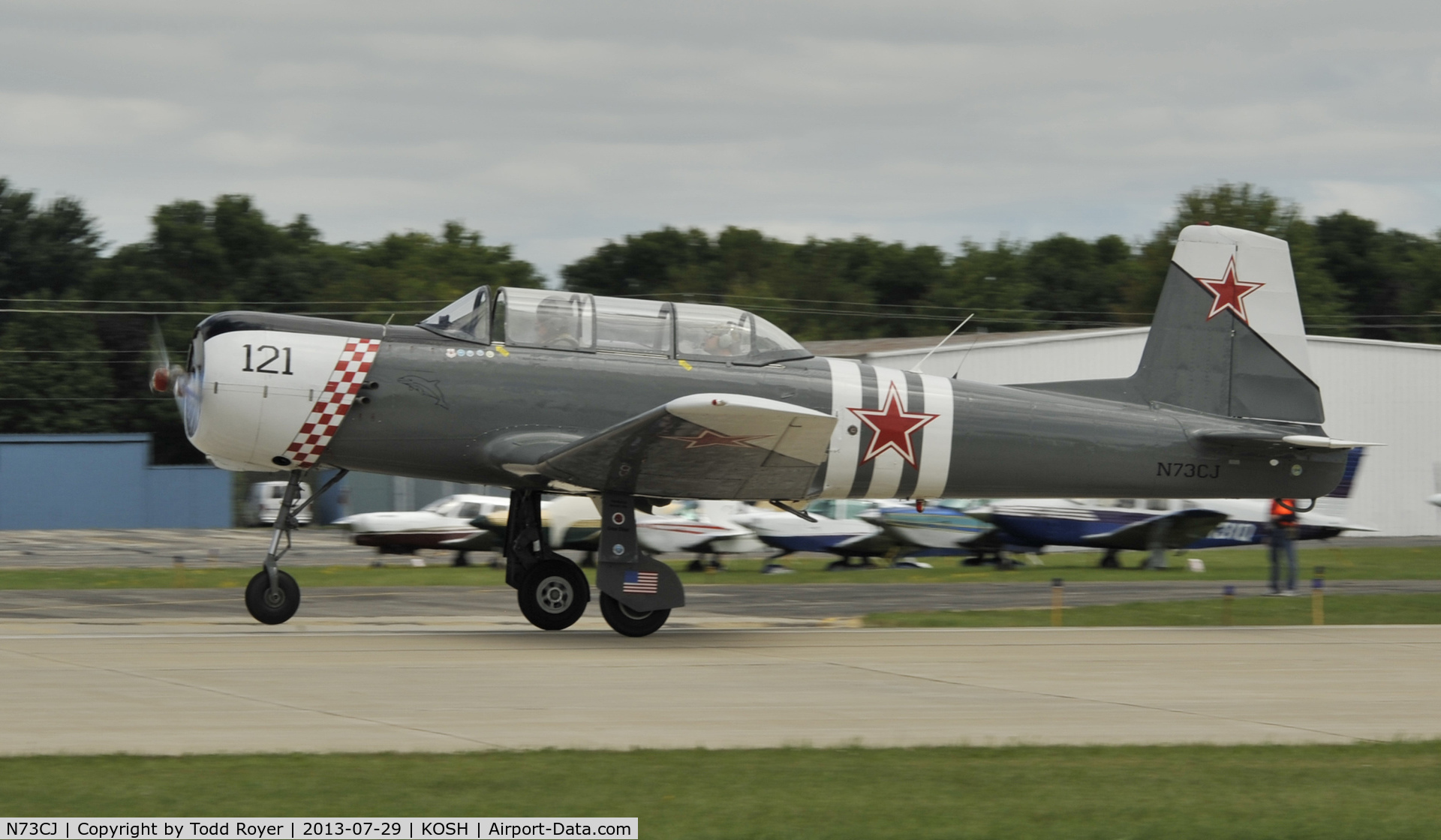 N73CJ, 1973 Nanchang CJ-6A C/N 2951231, Airventure 2013