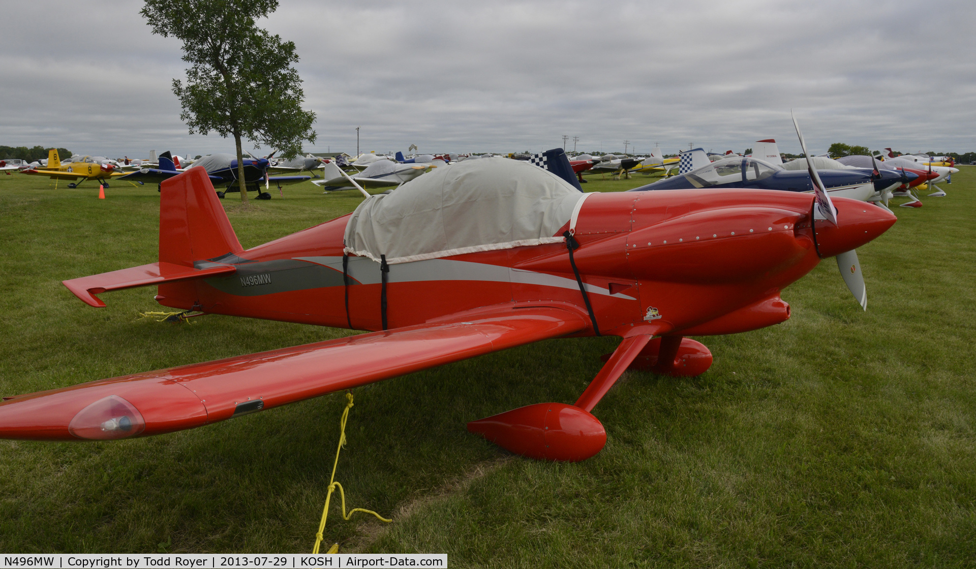 N496MW, 1997 Vans RV-4 C/N 2510, Airventure 2013