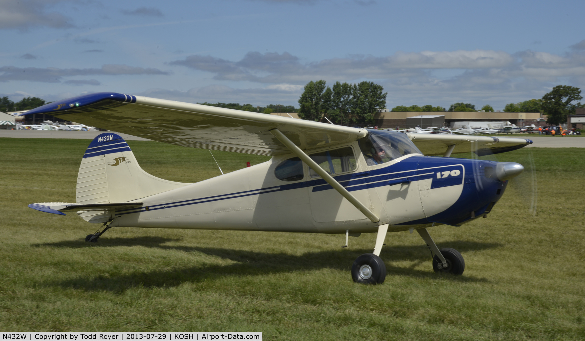 N432W, 1952 Cessna 170B C/N 20325, Airventure 2013