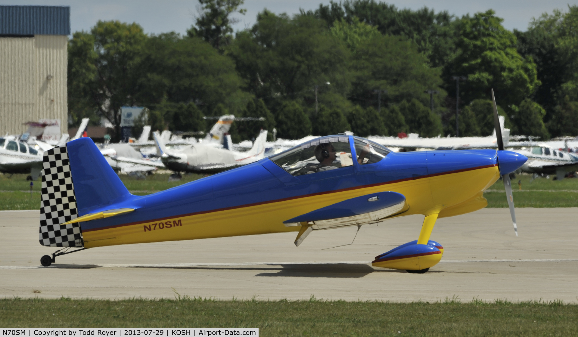 N70SM, Vans RV-6 C/N 60183, Airventure 2013