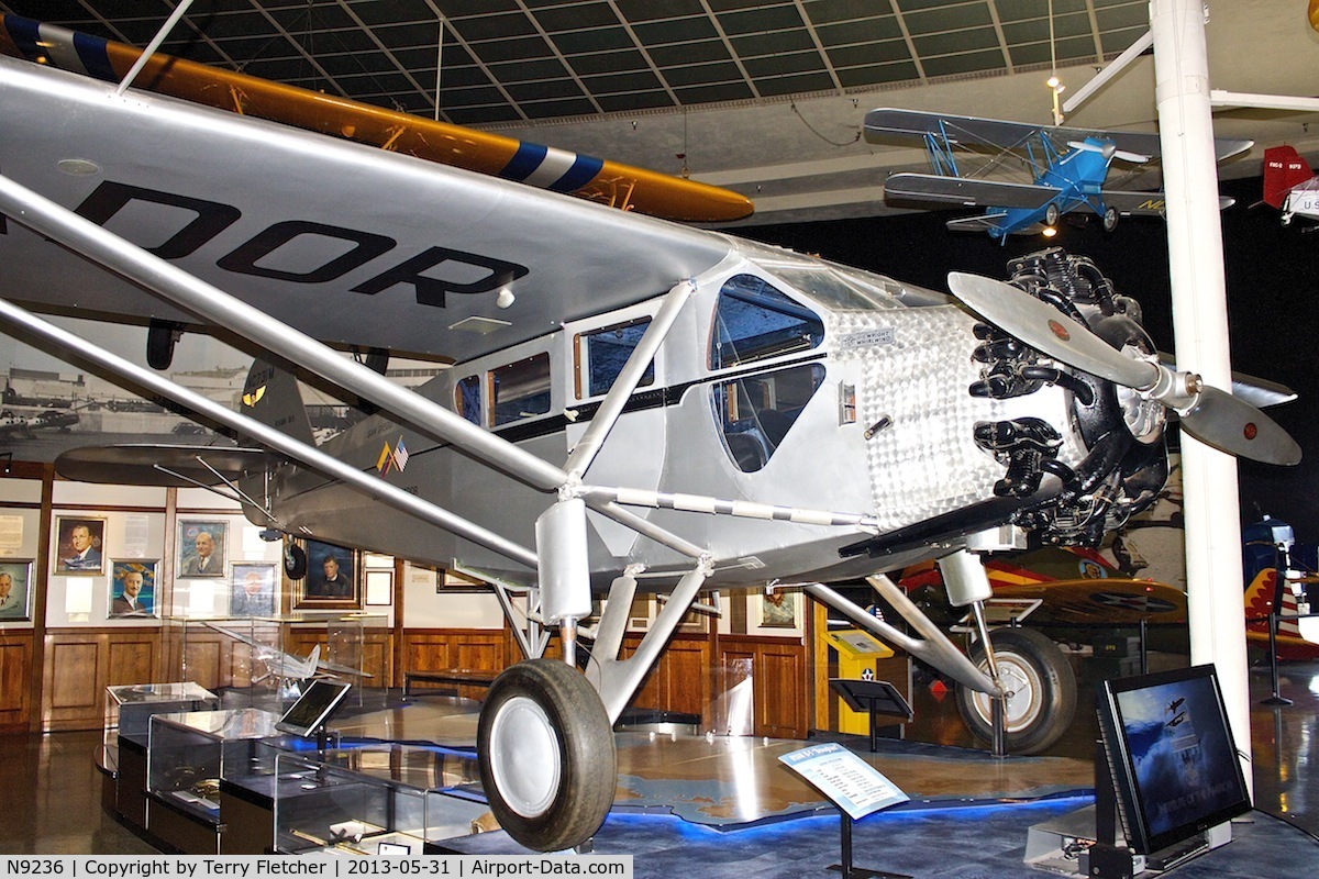 N9236, 1929 Ryan Aircraft B-5 C/N 194, At San Diego Air and Space Museum