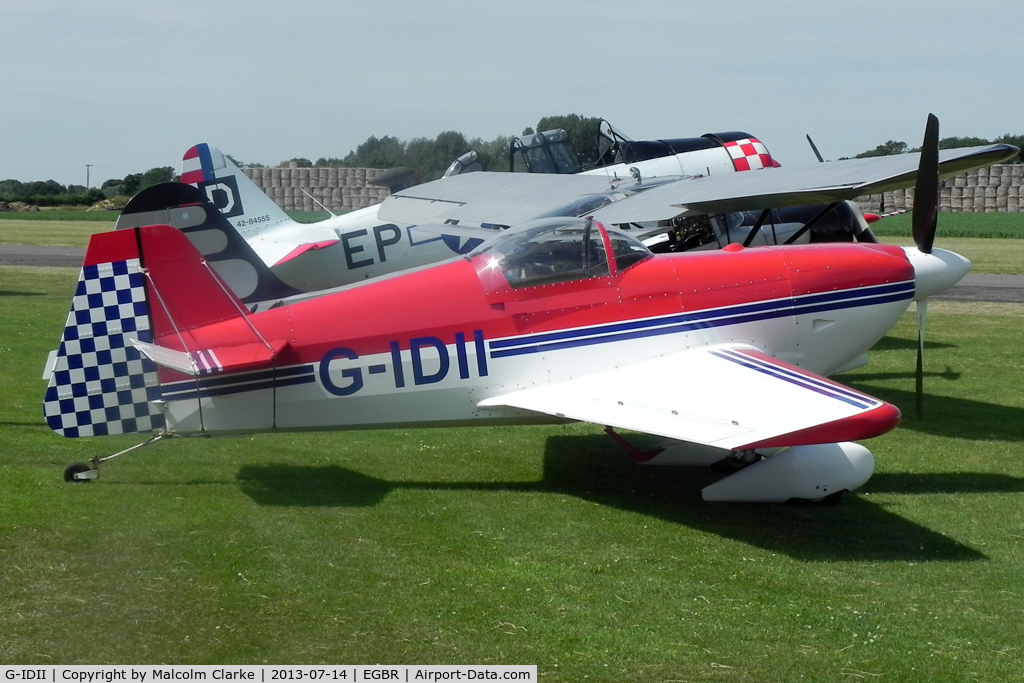 G-IDII, 2000 Rihn DR-107 One Design C/N PFA 264-12953, Rihn DR-107 One Design at The Real Aeroplane Company's Wings & Wheels Fly-In, Breighton Airfield, July 2013.