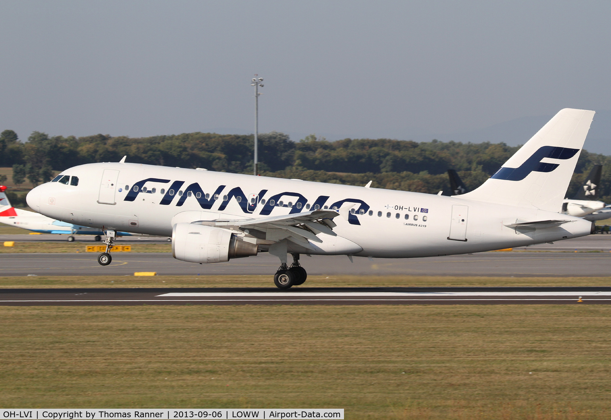 OH-LVI, 2000 Airbus A319-112 C/N 1364, Finnair A319