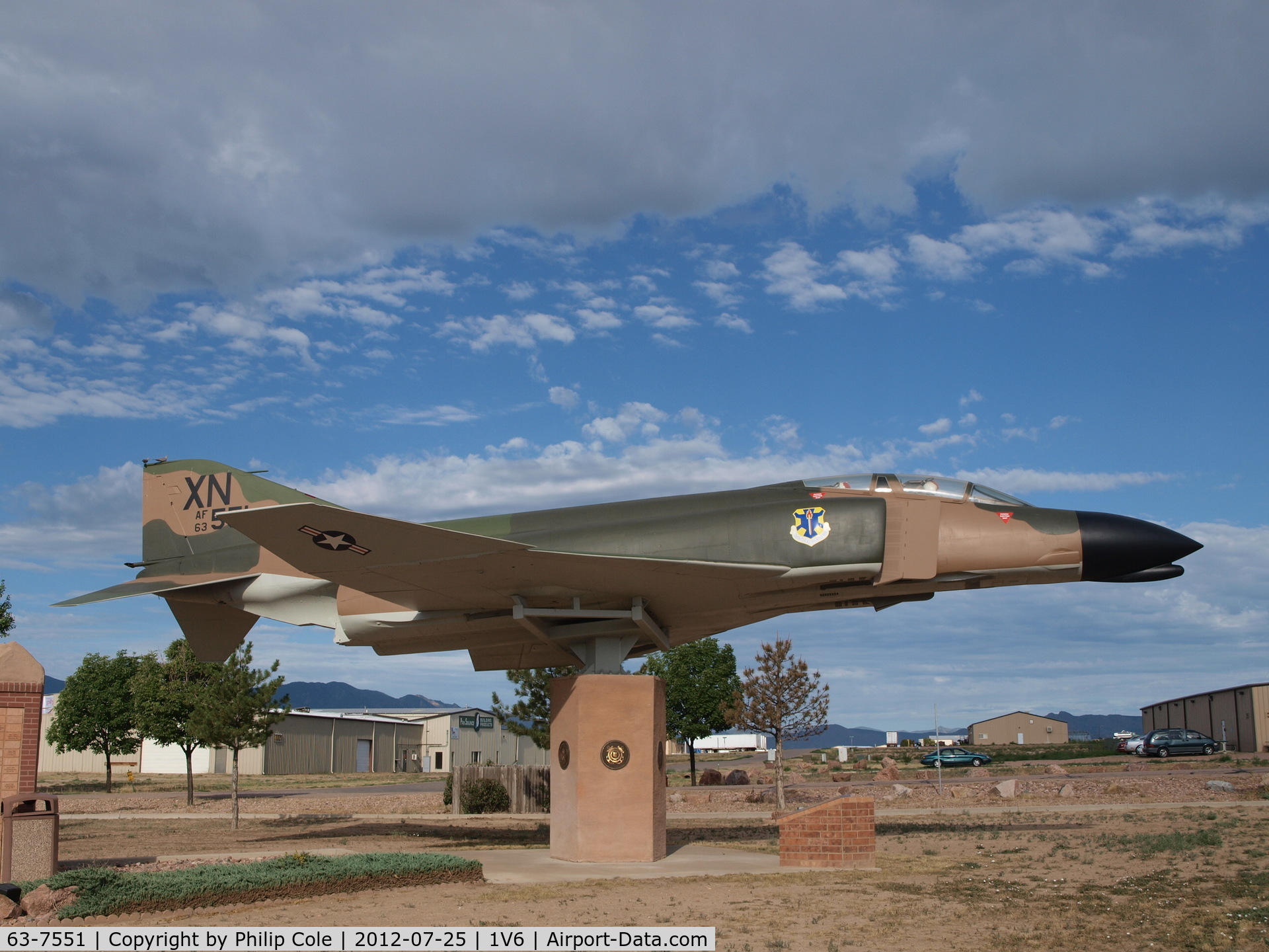 63-7551, 1963 McDonnell F-4C Phantom II C/N 585, Leo Boston Vietnam Memorial Park