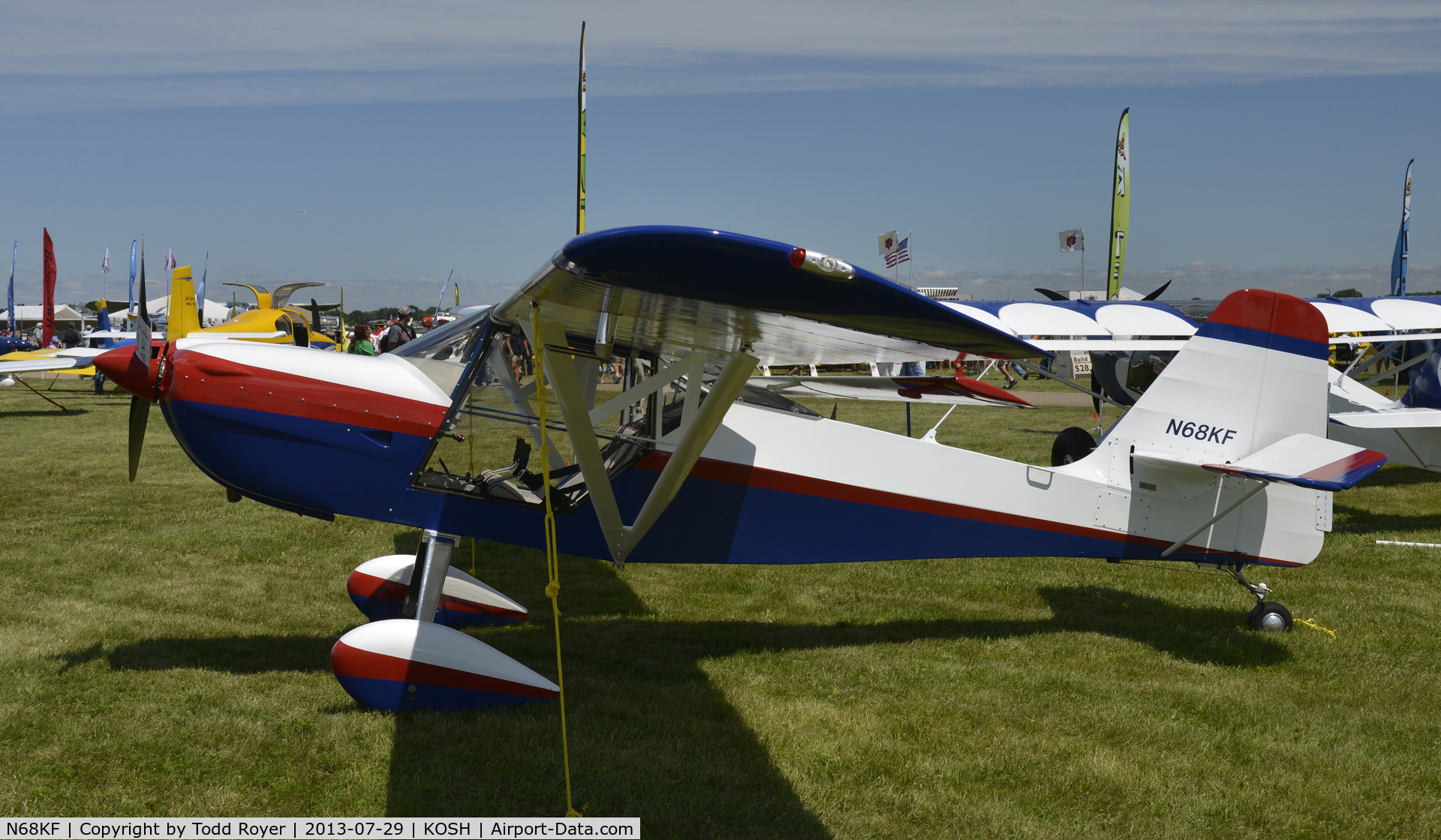 N68KF, 2012 Skystar Kitfox Series 5 C/N S9505-0122, Airventure 2013