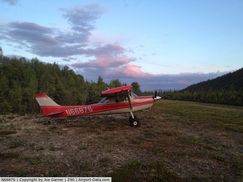 N6687S, 1967 Cessna 150H C/N 15067487, Located in Healy, AK