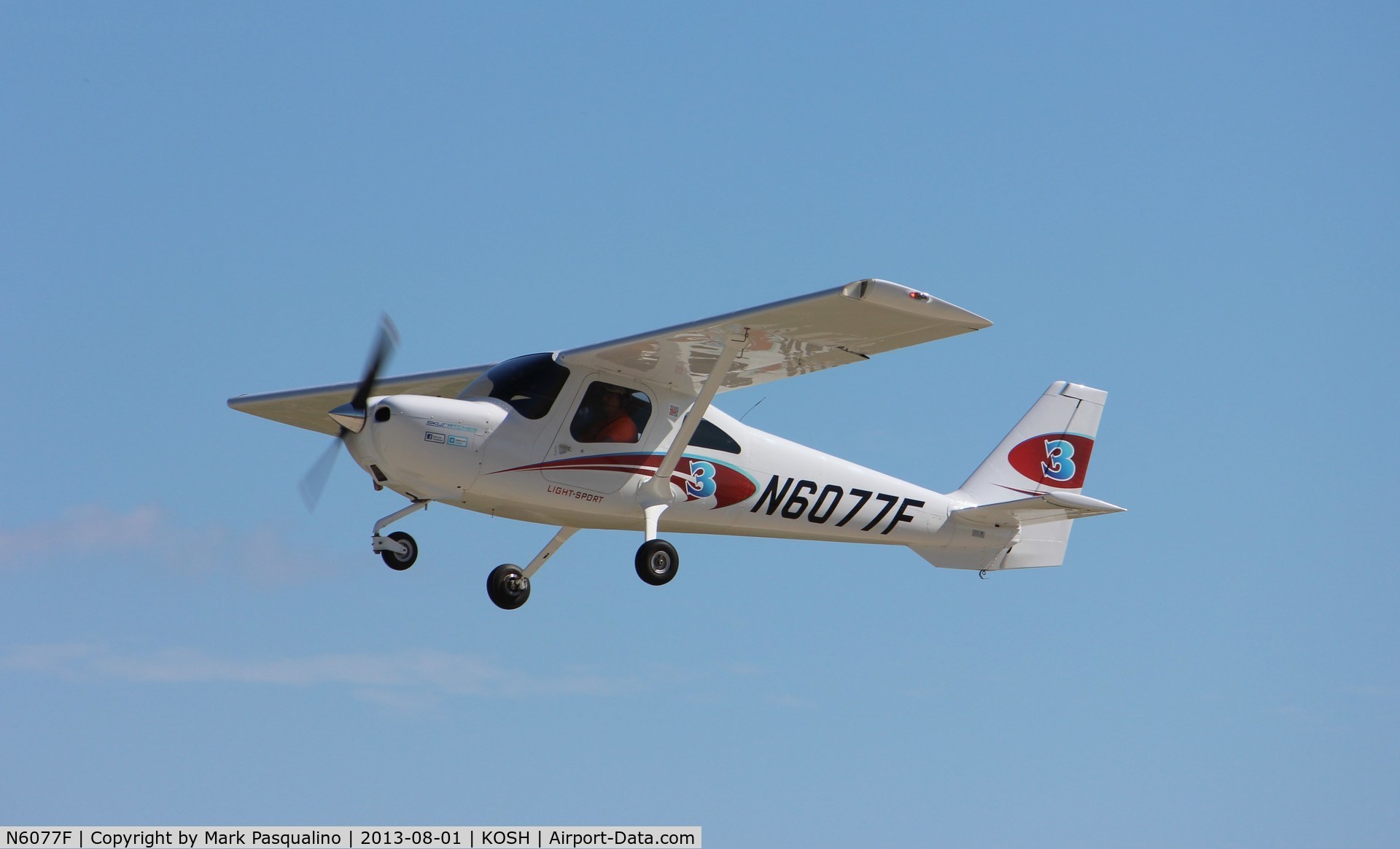 N6077F, 2012 Cessna 162 Skycatcher C/N 16200218, Cessna 162