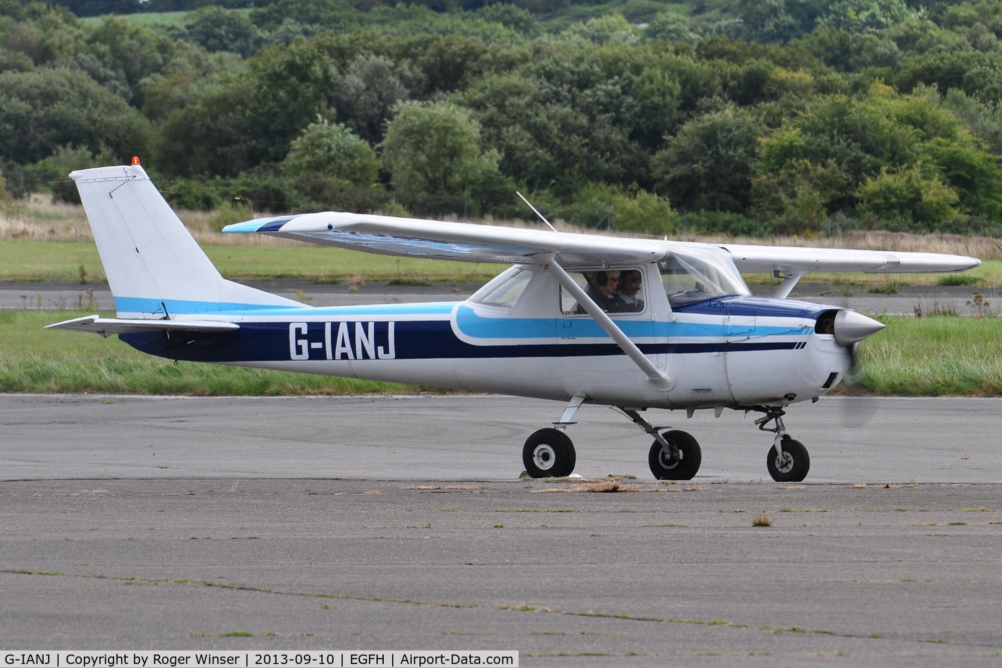 G-IANJ, 1970 Reims F150K C/N 0548, Visiting Reims/Cessna F150K.