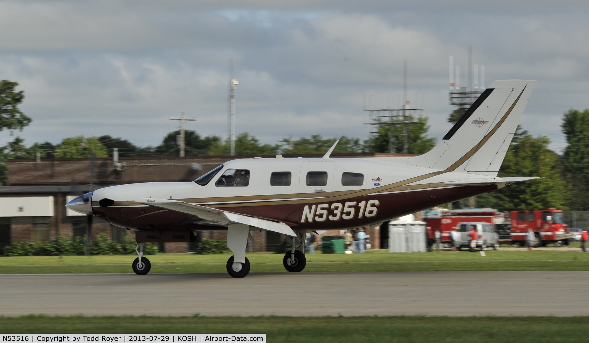 N53516, 2002 Piper PA-46-500TP Malibu Meridian C/N 4697132, Airventure 2013